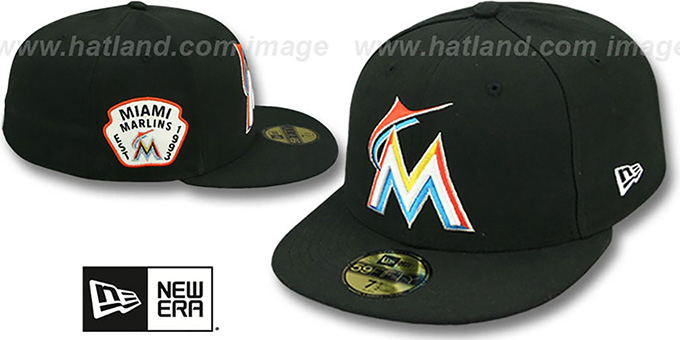 marlins fitted hat