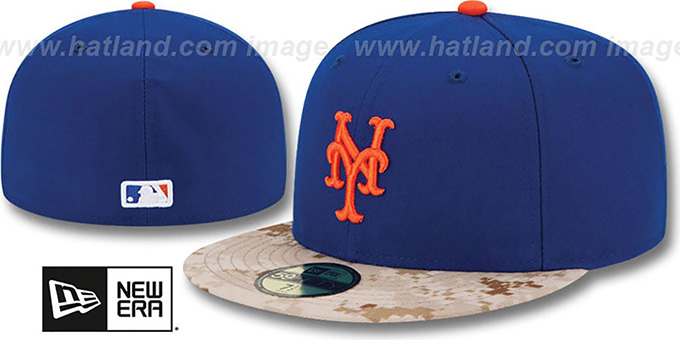 Mets 2015 STARS N STRIPES Fitted Hat 