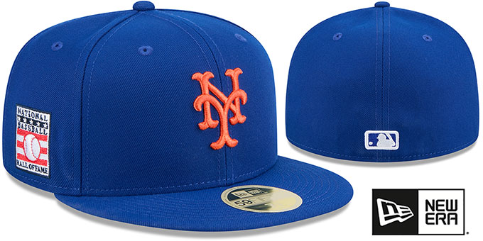 New York Mets 2025 HALL OF FAME GAME Fitted Hat by New Era