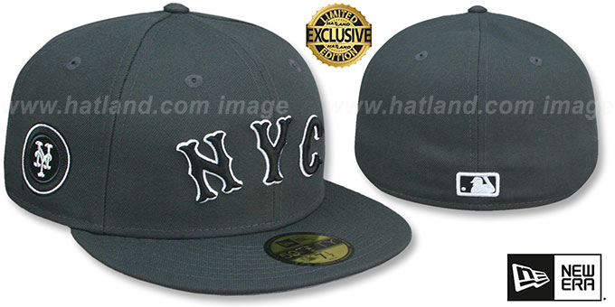 New York Mets ALTERNATE CITY CONNECT Grey Fitted Hat