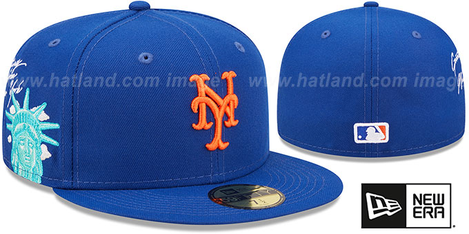 New York Mets SIDE CITY ICON Royal Hat by New Era