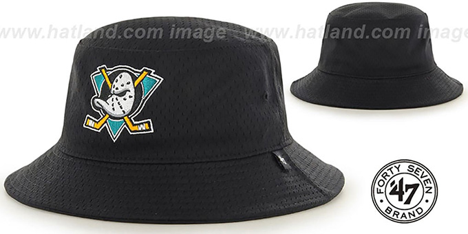 Sweat-shirt Anaheim Mighty Ducks - Homme - Noir - Taille S à 3XL - Manches Longues - Coton