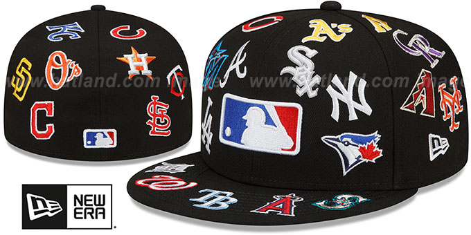 mlb logo hat new era