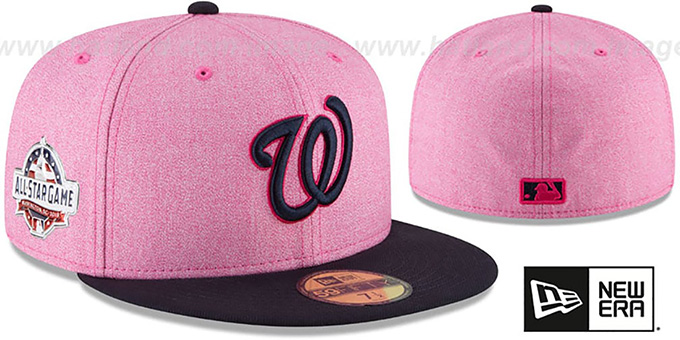 pink fitted hat