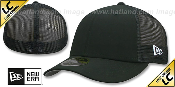 blank low profile trucker hat