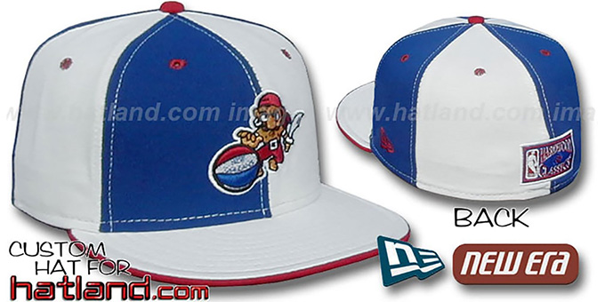 New Orleans NO Buccaneers OLD SCHOOL PINWHEEL Royal-White Fitted