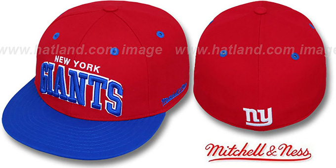 red new york giants hat