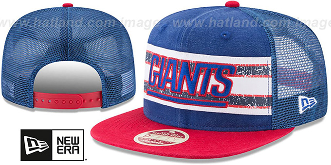 new york giants trucker hat