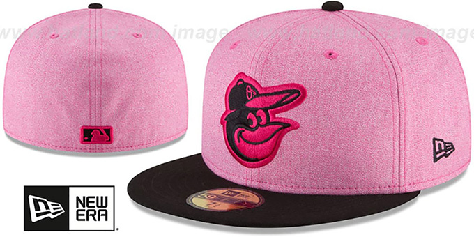 Baltimore Orioles 2018 MOTHERS DAY Pink-Black Fitted Hat