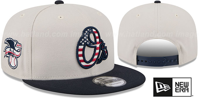 Baltimore Orioles 2024 JULY 4TH STARS N STRIPES SNAPBACK Hat