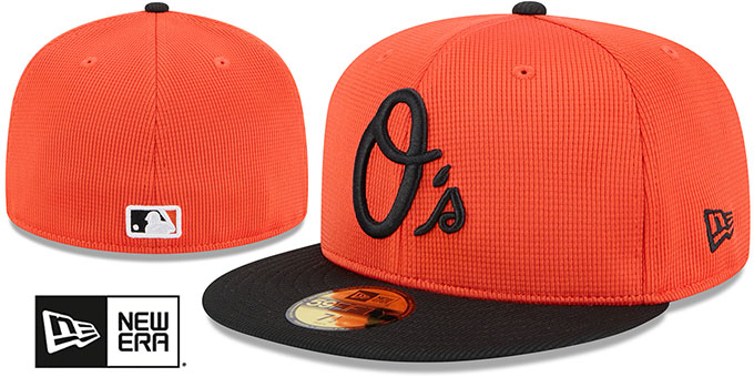 Baltimore Orioles 2025 SPRING TRAINING Fitted Hat by New Era