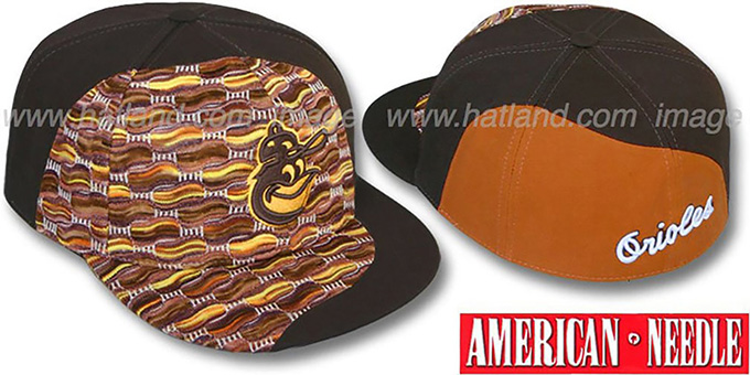 Baltimore Orioles SWEATER SWIRL Brown 