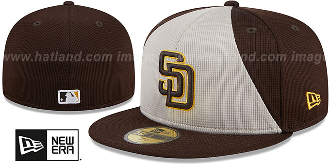 San Diego Padres 2024 BATTING PRACTICE Fitted Hat by New Era