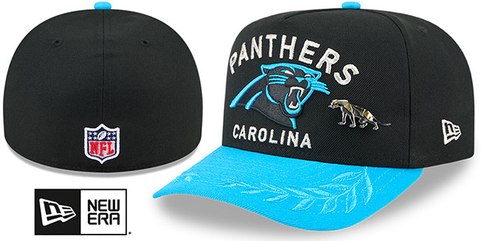Carolina Panthers 2025 NFL DRAFT ONSTAGE A-FRAME Black-Blue Fitte