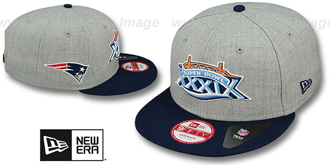 New Era 9Fifty Snapback New England Patriots – Cappellino Ufficiale NFL, Grigio, 100% Poliestere, Taglia Unica Regolabile