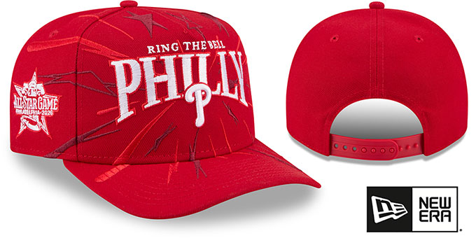 Philadelphia Phillies 2026 ALL STAR GAME EARTHQUAKE SNAPBACK Red