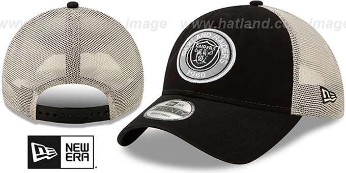 raiders trucker hat