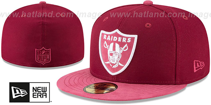 maroon raiders hat