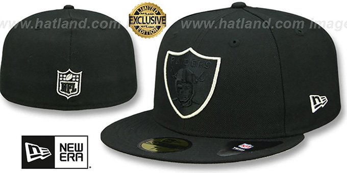 raiders black cap