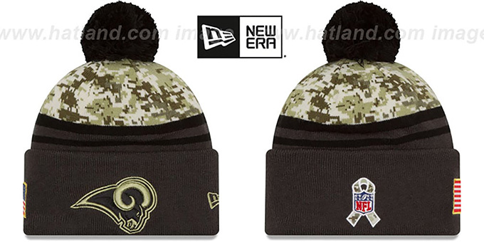 rams salute to service hat