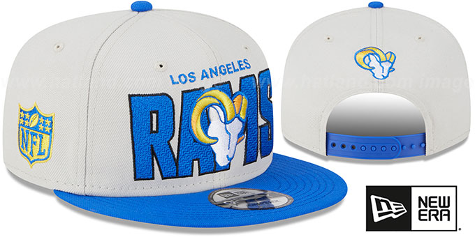 Los Angeles Rams 2023 NFL DRAFT SNAPBACK Stone-Royal Hat