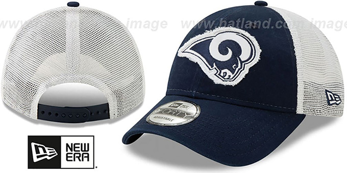 los angeles rams trucker hat