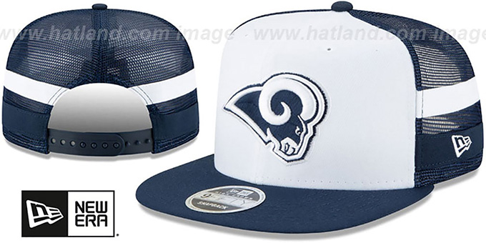 los angeles rams trucker hat