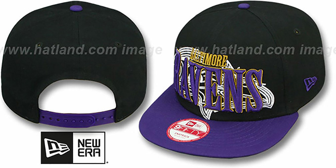 Kj着 The Ravens Snapback CAP FELT x Baltimore Ravens 9FIFTY A-Frame Snapback Hat – New