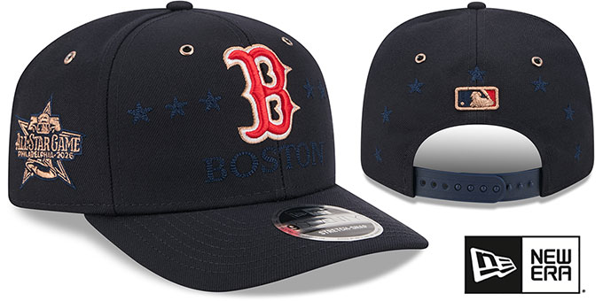 Boston Red Sox 2026 MLB ALL-STAR GAME STRETCH SNAP Navy Hat