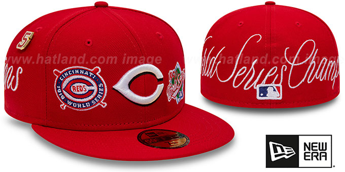 Casquette New Era Cincinnati Reds - Vintage Diamond Collection, Taille 7 5/8, Laine