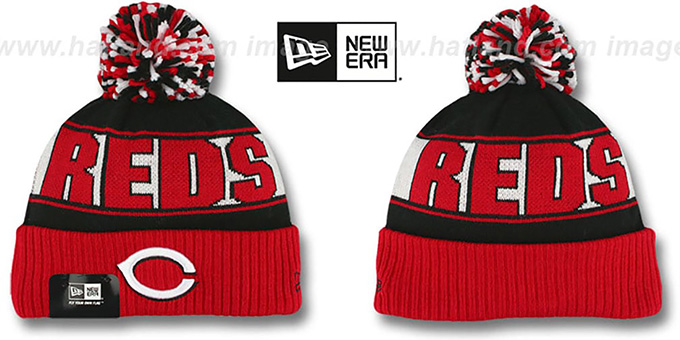 cincinnati reds knit hat