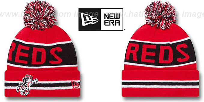 cincinnati reds knit hat