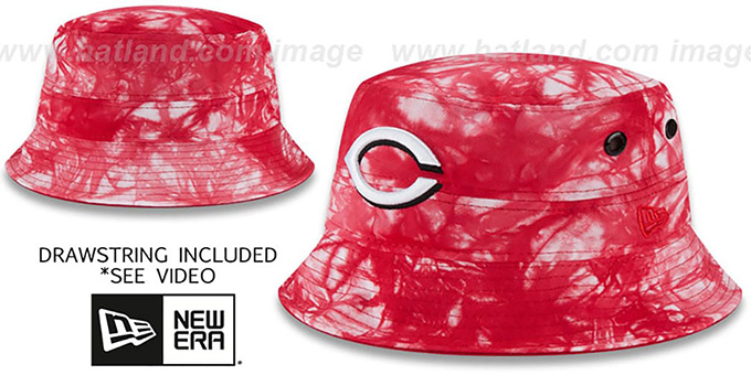 cincinnati reds bucket hat