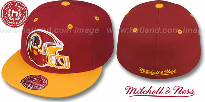 redskins snapback mitchell and ness