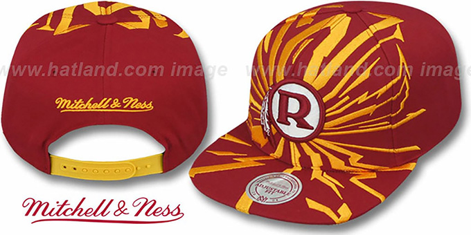 mitchell and ness redskins hat