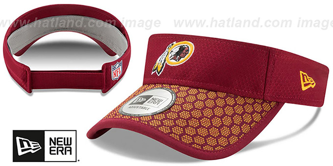 washington redskins visor