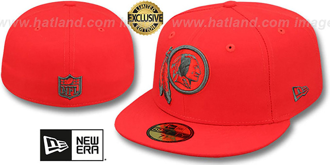 washington redskins fitted hats