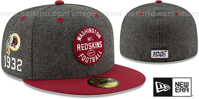 washington redskins fitted hats