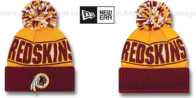 redskins beanie hat