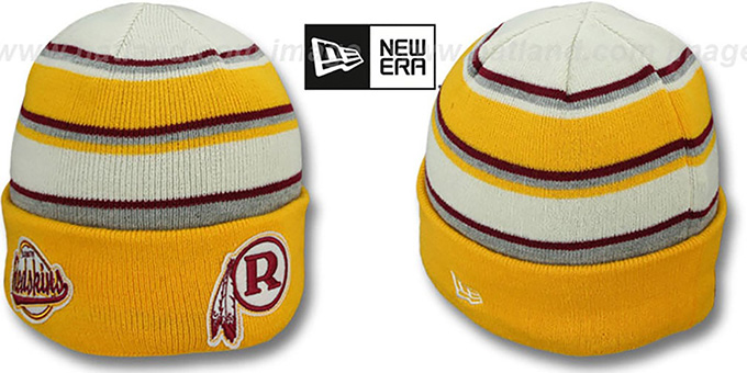 redskins beanie hat