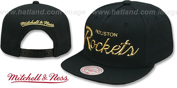 mitchell and ness rockets snapback