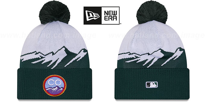 Colorado Rockies 2024 25 CITY CONNECT Knit Beanie Hat