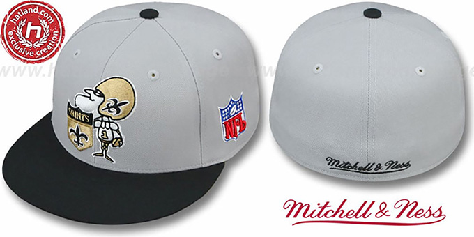 mitchell and ness saints hat