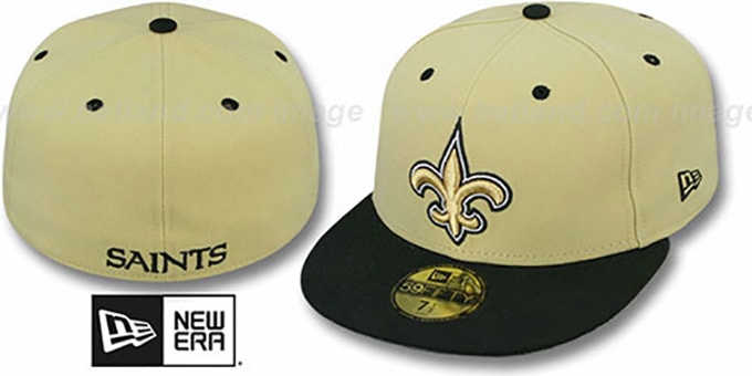 saints fitted hat