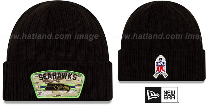 SERVICE Knit Beanie Hat
