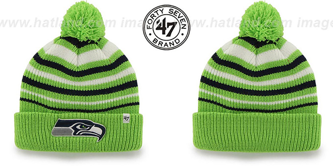 seahawks knit hat
