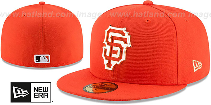 sf giants gold hat