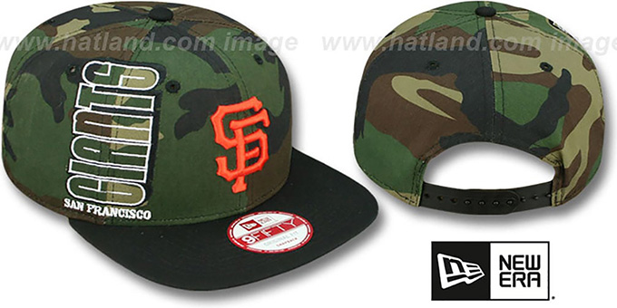 giants camo hat