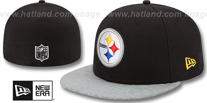 Pittsburgh Steelers 2014 NFL DRAFT Black Fitted Hat