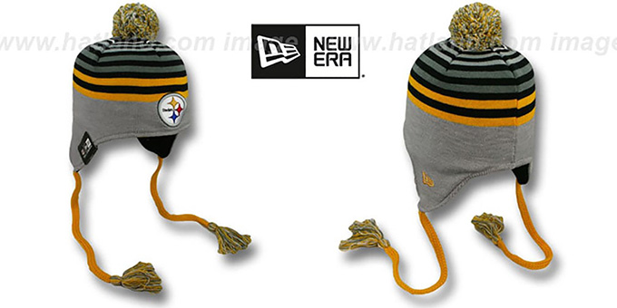 steelers winter hat with ear flaps